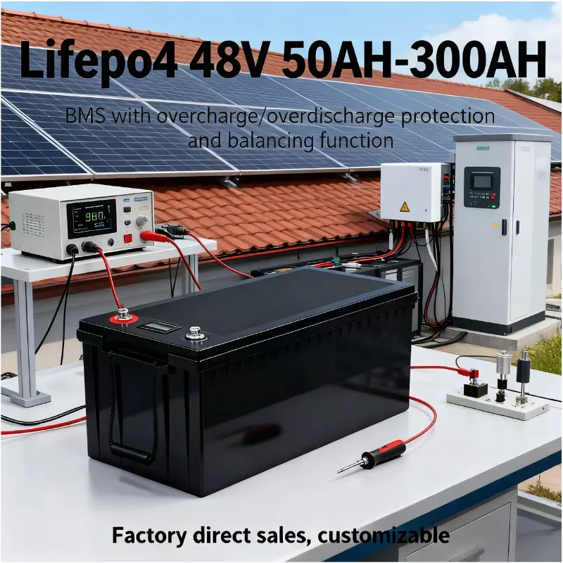 72V 60Ah Lifepo4 Battery Pack - 48V LiFePO4 Pil Paketi 50/100/150/200/300Ah -