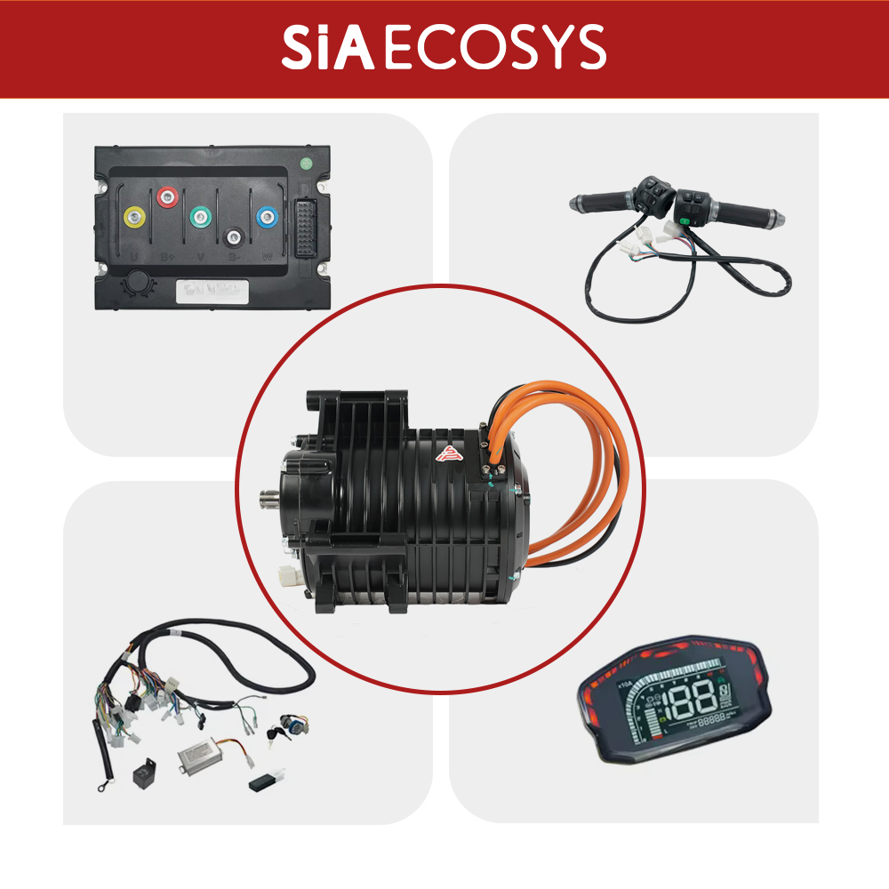 QSMOTOR QS138 3000W V3 70H Ort - Mid Drive Motor Kit 72V 3000W incelemesi ve fiyatı