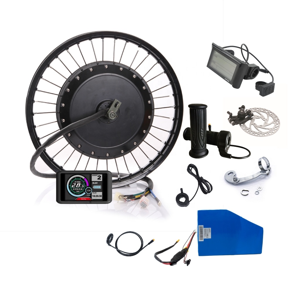 Yüksek Torklu Elektrikli Bisik - Electric Motorcycle Conversion Kit 72V incelemesi ve fiyatı