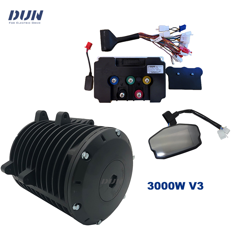 qs138 3000W V3 Yüksek Güçlü 72 - Mid Drive Motor Kit 72V 3000W incelemesi ve fiyatı