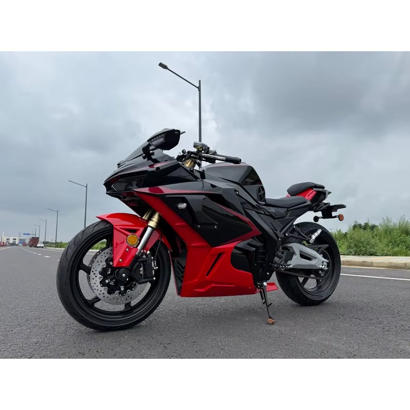 Yzhgb2-Wheel yetişkin elektrik - 72V 5000W Electric Motorcycle incelemesi ve fiyatı