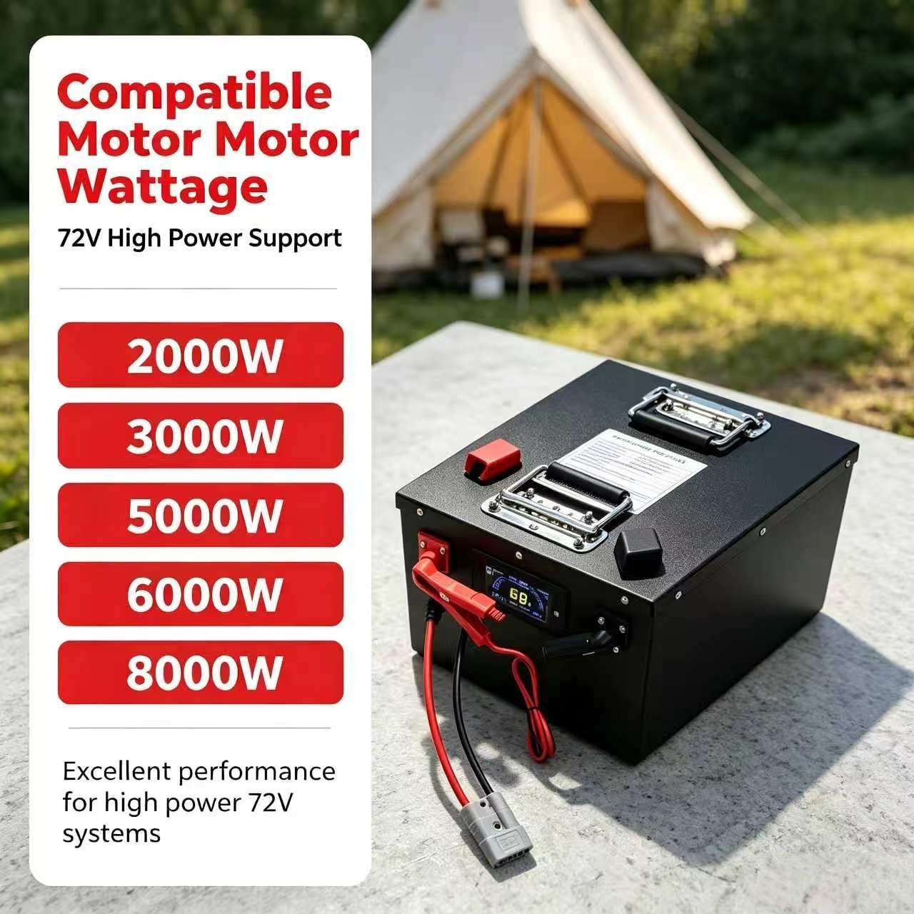 72V 50Ah 50A 60Ah 60 Ah 60A ak - 72V 60Ah Lifepo4 Battery Pack incelemesi ve fiyatı