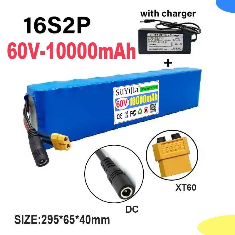 60V 16S2P 18650 Lityum İyon Pi - 60V 30Ah Electric Scooter Battery incelemesi ve fiyatı